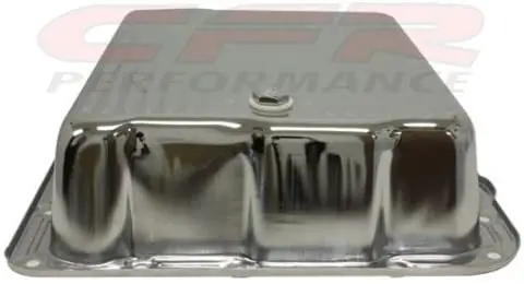 Chevy/Gm 700R4-4L60e-4L65e Steel Transmission Pan (Deep Sump) - Chrome 2