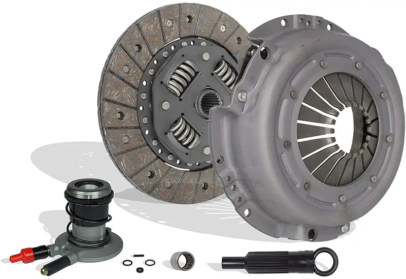 Clutch Kit And Slave Compatible With Ranger Bronco Ii Aerostar Custom S Sport Stx Xlt Xl 1988-1992 2.9L 3.0L V6 Gas Ohv 2.0L 2.3L L4 Gas Sohc Naturally Aspirated (07-054S) 1
