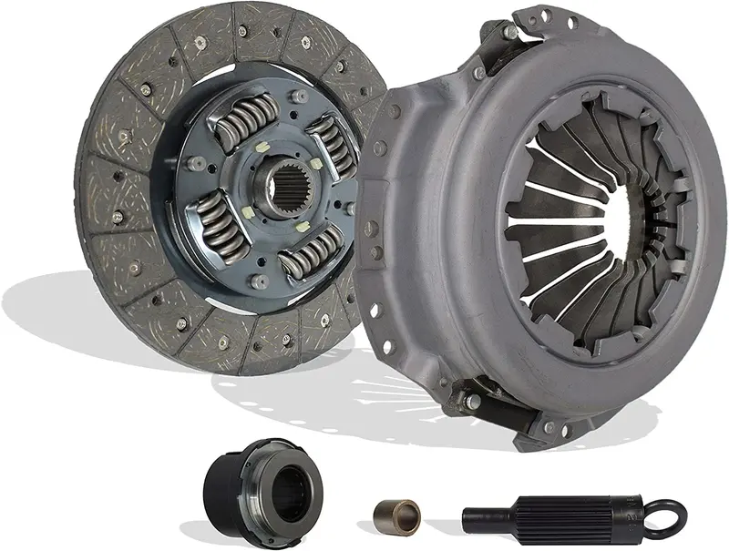 Clutch Kit Compatible With S10 Sonoma Hombre Base Ls Sl Sls Sle Xs Xtreme 1996-2001 2.2L L4 Gas Ohv Naturally Aspirated (04-155) (With Bearing) 1