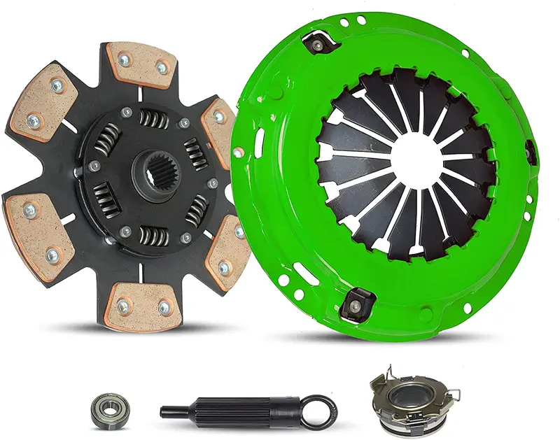Clutch Kit Works With Rav-4 Corolla Camry Solara Tc Base Xrs Awd S Xr Le Se Sle Sport Ce Le Xle Limited L 2002-2011 2.4L L4 3.0L V6 Gas Dohc Naturally Aspirated (6-Puck Disc Stage 3) 1