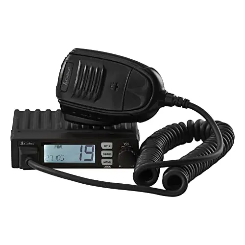 Cobra 19 Mini Recreational Cb Radio - Emergency Radio, Travel Essentials, Instant Channel 9, 4-Watt Output, Full 40 Channels, Time Out Timer 1