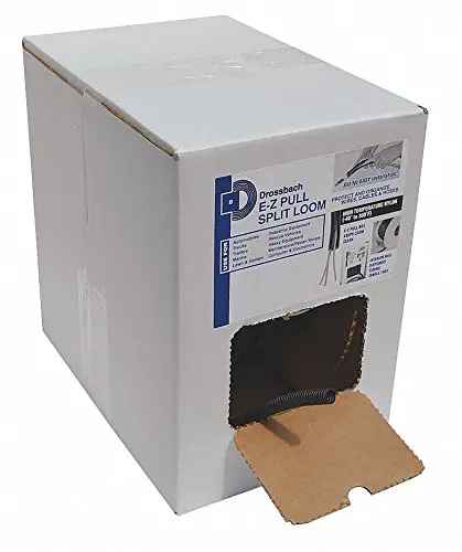 Corrugated Tubing, Nylon, 3/4 In., 100 Ft 1