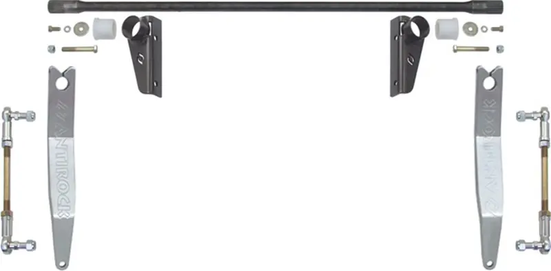 Currie Enterprises Ce-9900Jkfsa Jk Antirock Front Sway Bar Kit With Steel Frame Brackets And Aluminum Arms 1