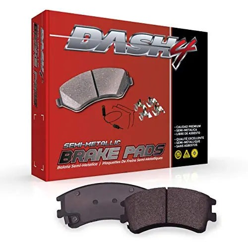 Dash 4 Md1044 Premium Brake Pad, Semi-Metallic 1