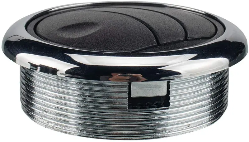 Demotor Performance Universal Round A/C Air Outlet Vent For Rv Bus Boat Yacht Air Conditioner Black 1