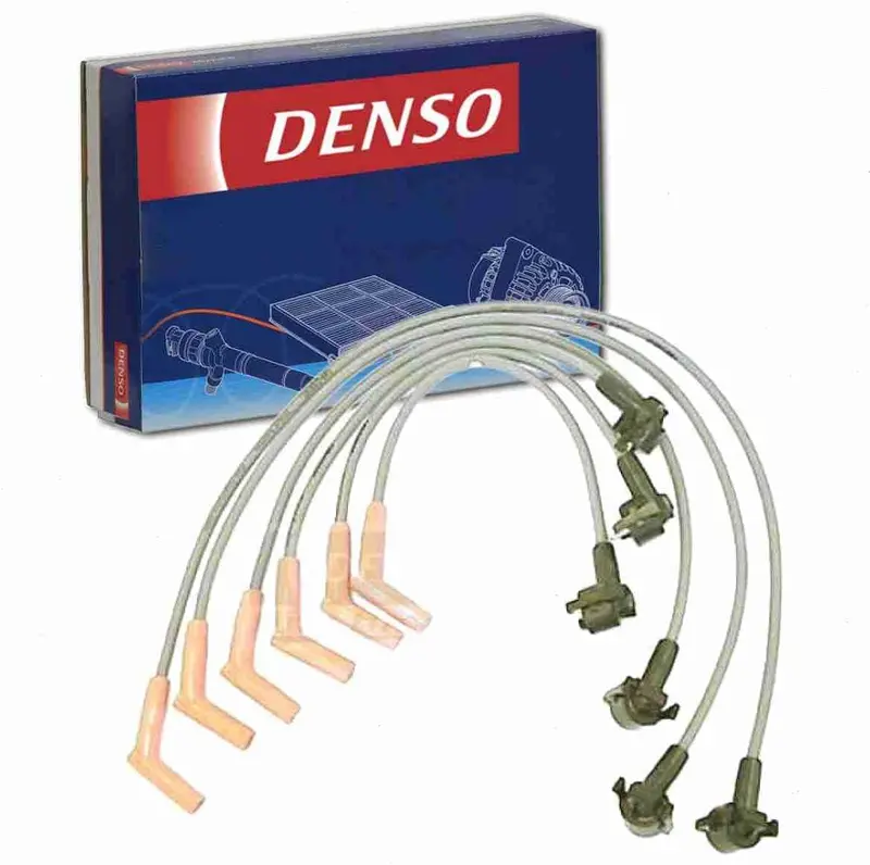 Denso Spark Plug Wire Set Compatible With Ford Ranger 4.0L V6 1990-1996 1