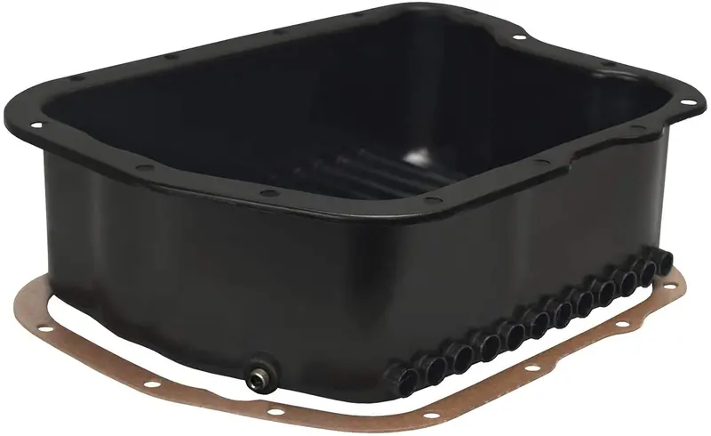 Derale 14210 Transmission Cooling Pan For Dodge A518 (46Rh, 46Re) / A618 (47Rh, 47Re, 48Re), Black 1