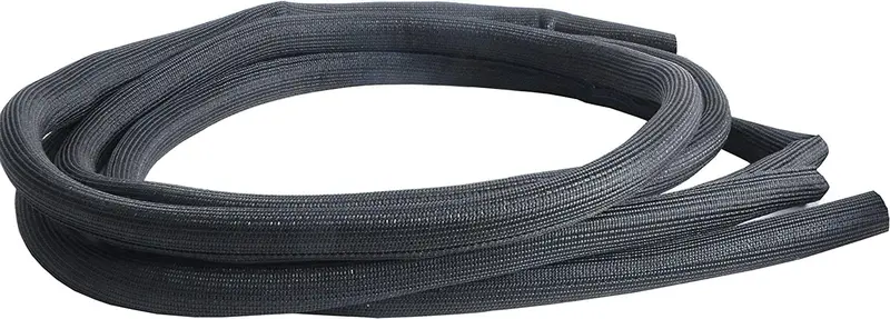 Design Engineering 010652 Easy Loom - Split Wire Sleeve, 3/8" (10Mm) X 20' - Black 1