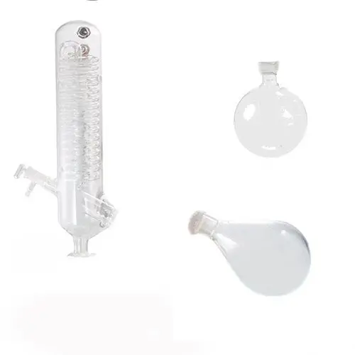 Dlab 18900173 Dlab Glassware Vertical, Including Condenser, Evaporating Flask (Ns 24/40) And Receiving Flask (Ks 35/20),1000 Ml 1