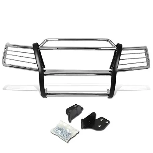 Dna Motoring Grill-G-044-Ss Front Bumper Brush Grille Guard,Silver 1