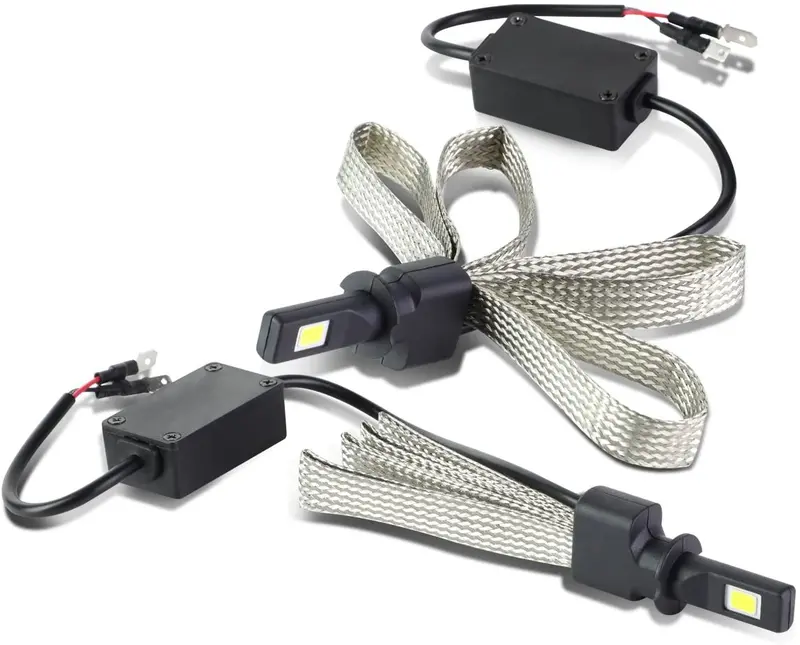 Dna Motoring Hid-Led-Lb-H3 Pair Of Led Light Bulbs 1