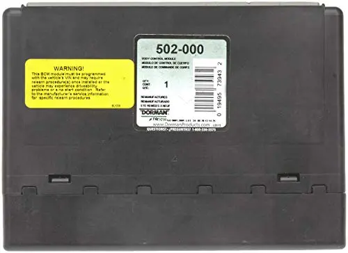 Dorman 502-000 Remanufactured Body Control Module For Select Cadillac/Chevrolet/Gmc Models 1