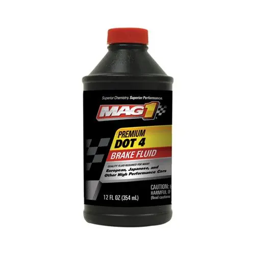 Dot 4 Premium Brake Fluid, 12 Oz., Warren, Mag00126 1