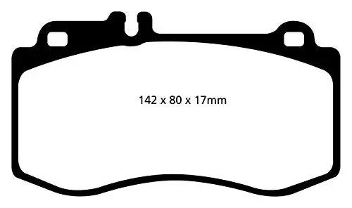 Ebc Brakes Dp31857c Redstuff Ceramic Low Dust Brake Pad 2