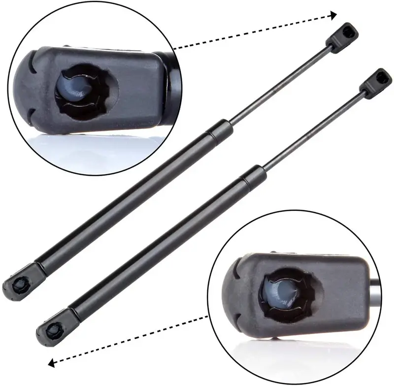 Eccpp C1606389 Lift Support For Truck Camper Top Rear Window Extended Length 13.98 Inches,24 Lbs(Each) Set Of 2 1