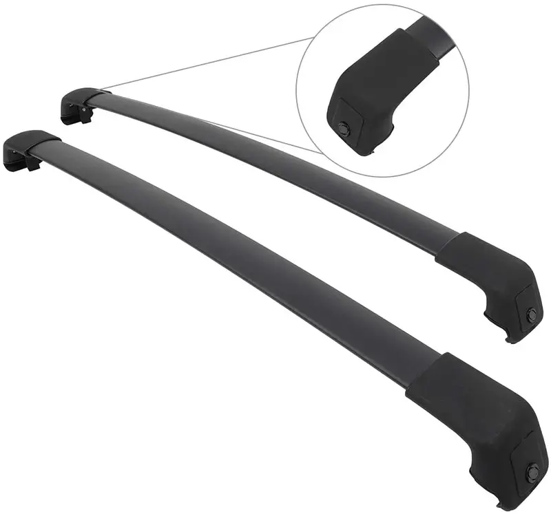 Eccpp Roof Top Cross Bar Set Roof Rack Luggage Cargo Carrier Rails Fit Forkia Sportage 2017-2020 1