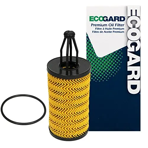 Ecogard X10001 Premium Cartridge Engine Oil Filter For Conventional Oil Fits Mercedes-Benz E350 3.5L 2012-2016, Gle350 3.5L 2016-2019, Ml350 3.5L 2012-2015, Glk350 3.5L 2013-2015 1