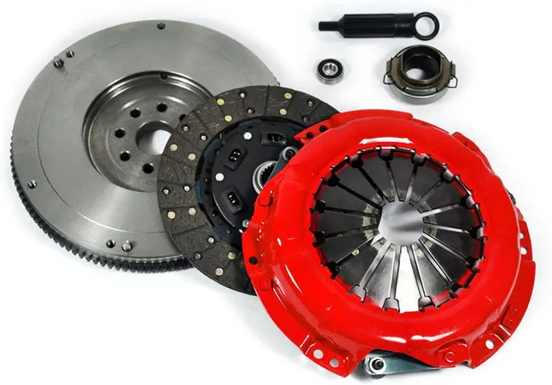 Eft Stage 2 Clutch Kit And Oe Flywheel Work With 1988-1995 4Runner Pickup T100 3.0L V6 1