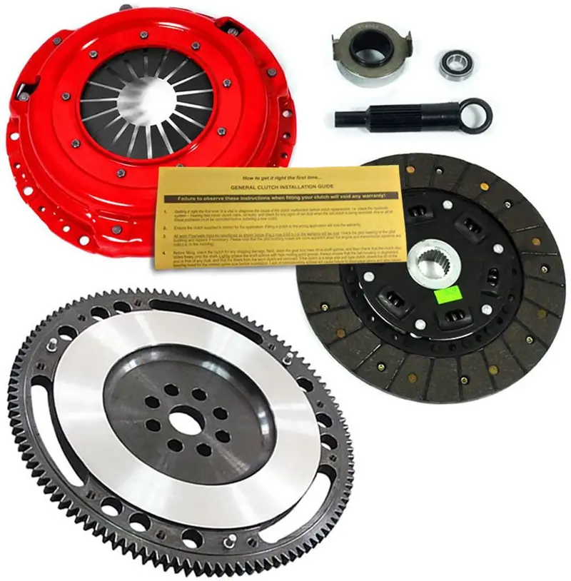 Eft Stage 2 Clutch Kit+Chromoly Flywheel Works With B18a1 B18b1 B18c1 B18c5 B20b B20z Hydro 1