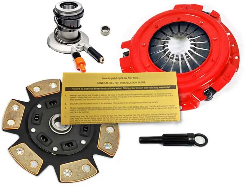Eft Stage 3 Clutch Kit & Slave Cyl Works With Aerostar Ranger Bronco Ii 2.0L 2.3L 2.9L 3.0L 1