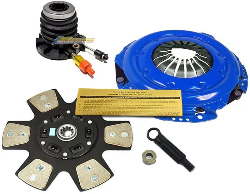 Eft Stage 3 Clutch Kit W/Slave Cyl For 1997-08 Ford F-150 F-250 Pickup 4.2L 4.6L 1