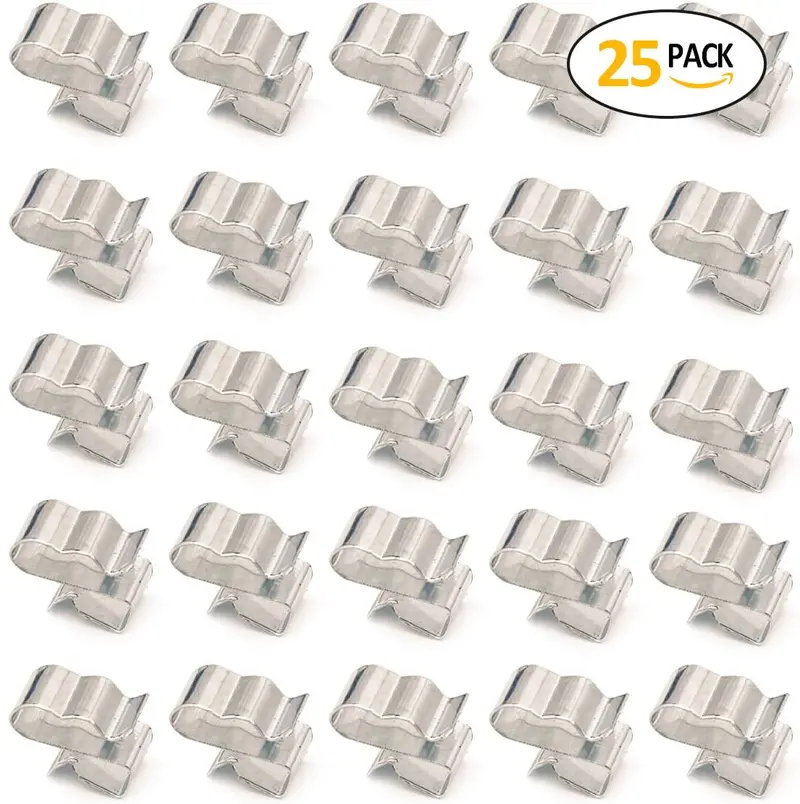 Elitewill 23Mm Stainless Steel Sunrunner Trailer Cable Frame Wire Clips Wiring To Frame 25Pc 1