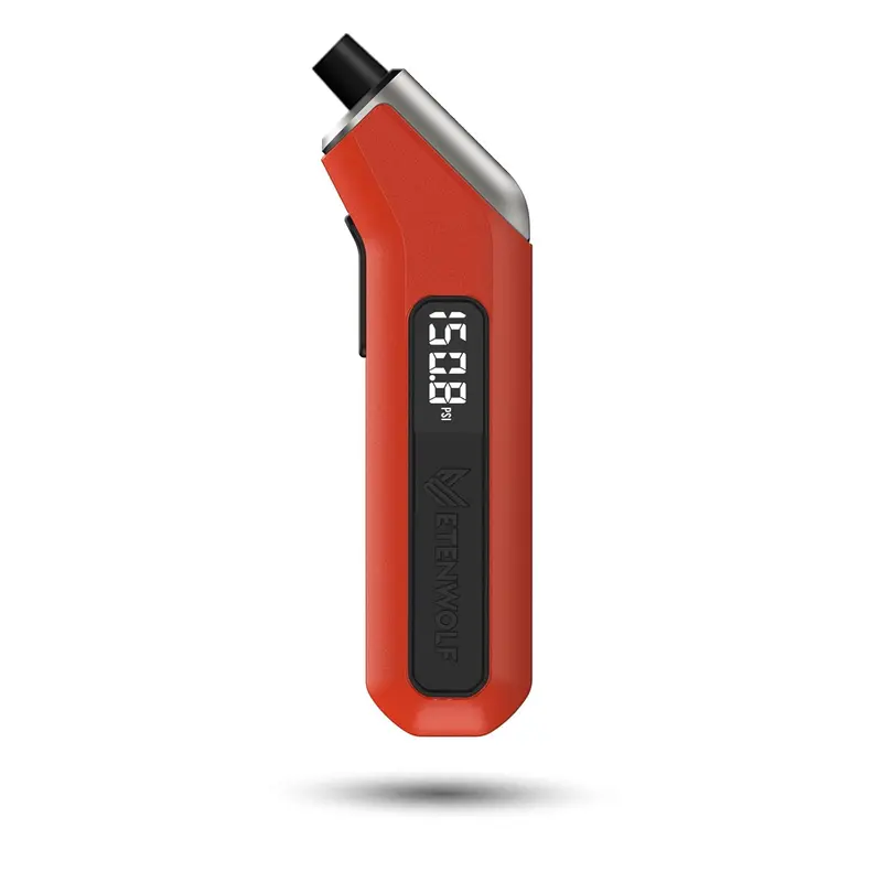 Etenwolf T300 Digital Tire Pressure Gauge 3-200 Psi, Industrial Tire Gauge Calibrated To Ansi B40.7 Grade 2A(Plus-Minus 0.5%), Replaceable Aaa Batteries (Vivid Orange) 3