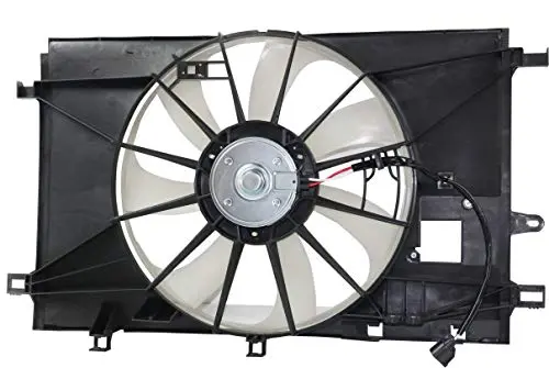 Evan-Fischer Aftermarket Radiator Fan Assembly Compatible With 2018 Toyota C-Hr Single Fan 1
