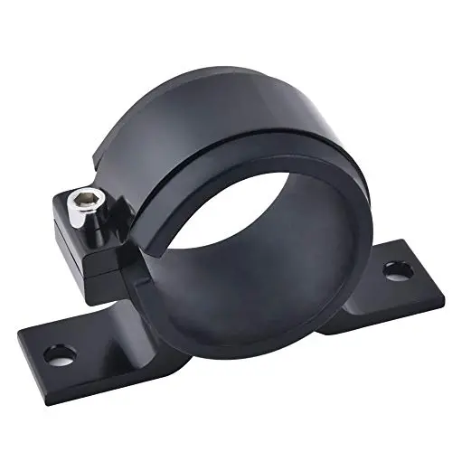 Evil Energy 50Mm Car Oil/Fuel/Gas Pump Mounting Bracket Single Filter Clamp Cradle Black 1