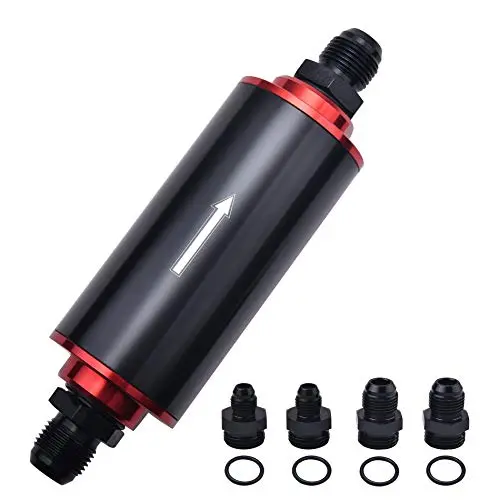 Evil Energy 50Mm Car Oil/Fuel/Gas Pump Mounting Bracket Single Filter Clamp Cradle Red 5