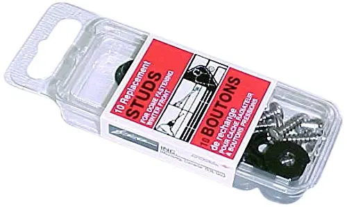 Fia Hk103 Screw-On Stud Hardware Kit For Winter Front/Bug Screen , White 1