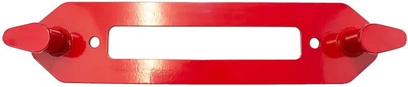 Fishbone Winch Line Fishhook, Red 1