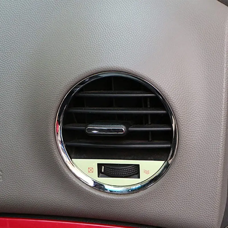 Fljkct Car Air Conditioning Vent Sequin Air Conditioner Vents Sticker,For Chevrolet Chevy Cruze Sedan Hatchback 2009-2014 (Silver) 1