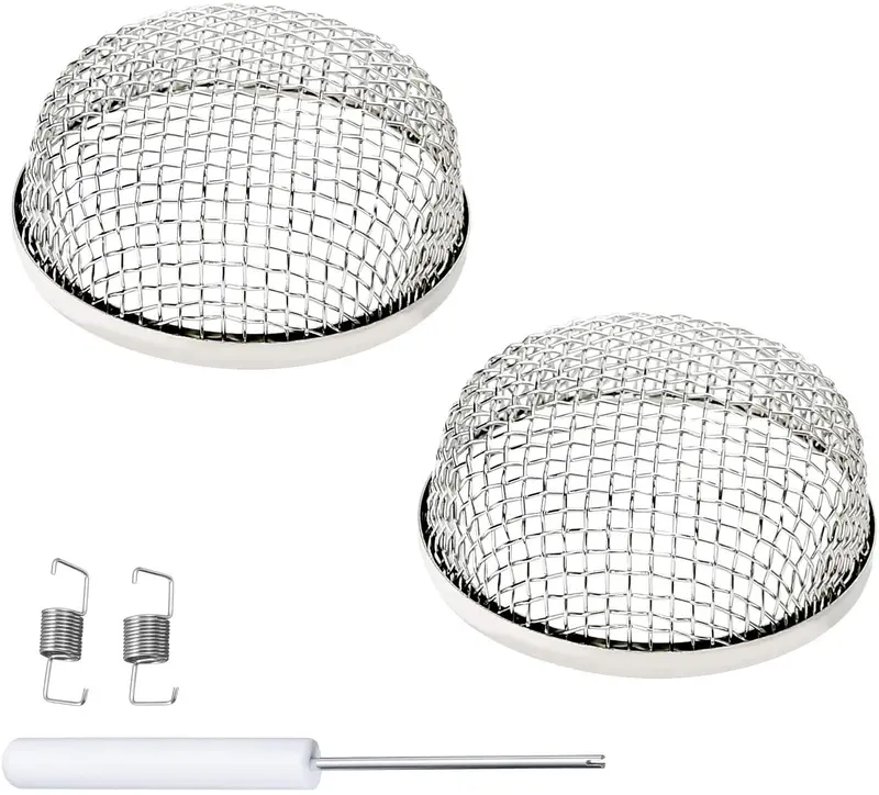Flying Insect Screen Rv Accessories, 2 Pack Rv Heater Vent Cover, Use For Furnace Vents On Travel Trailers, Motorhomes, And Camper Trailers Prevents Rv Vent Damage 1