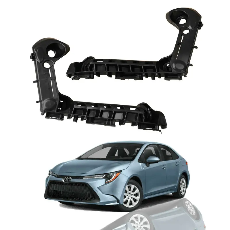 For 2019 2021 Toyota Corolla Le Xle Front Bumper Brackets Retainers Left Right 1