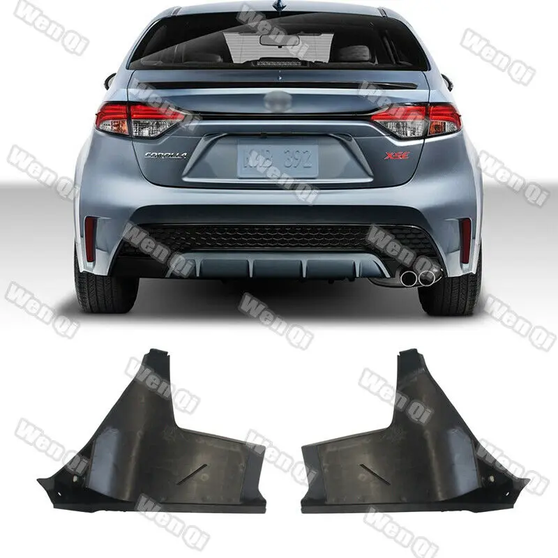 For 2020 Toyota Corolla Replace Rear Left&Right Outer Bumper Cover Support 1
