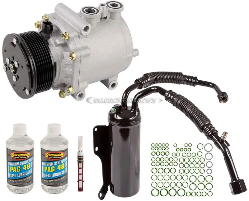 For Ford E-350 Club Wagon & E-450 Super Duty Ac Compressor W/A/C Repair Kit - Buyautoparts 60-81269Rk New 1