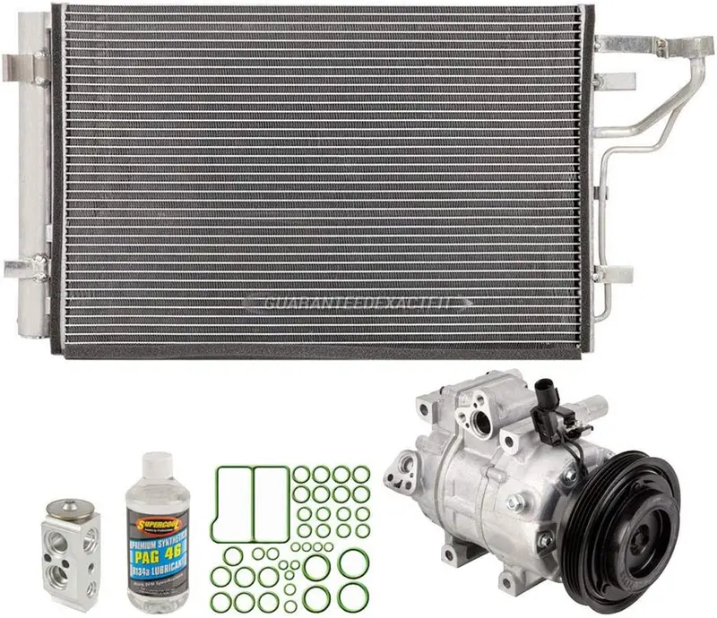 For Hyundai Elantra 2007 2008 2009 Ac Compressor W/A/C Condenser Repair Kit - Buyautoparts 60-80705R6 New 1