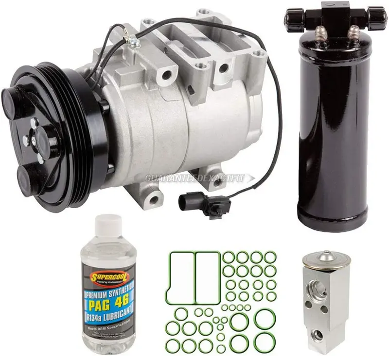 For Kia Rio 2001 Ac Compressor W/A/C Repair Kit - Buyautoparts 60-80475Rk New 1