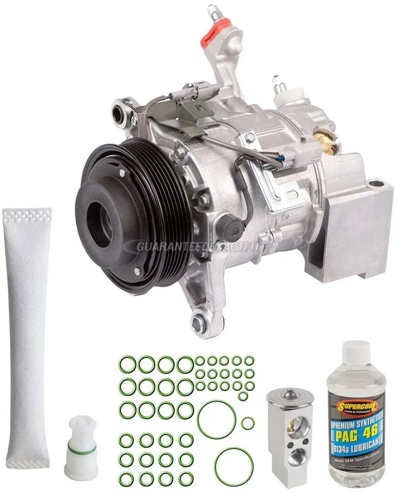 For Lexus Gs300 1998-2005 Oem Ac Compressor W/A/C Repair Kit - Buyautoparts 60-80498Rn New 1