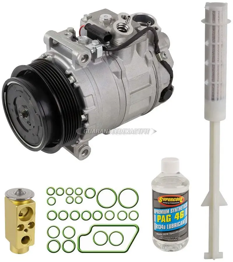 For Mercedes C320 Slk55 Slk350 Slk300 Slk280 Ac Compressor W/A/C Repairkit - Buyautoparts 60-80440Rk New 1