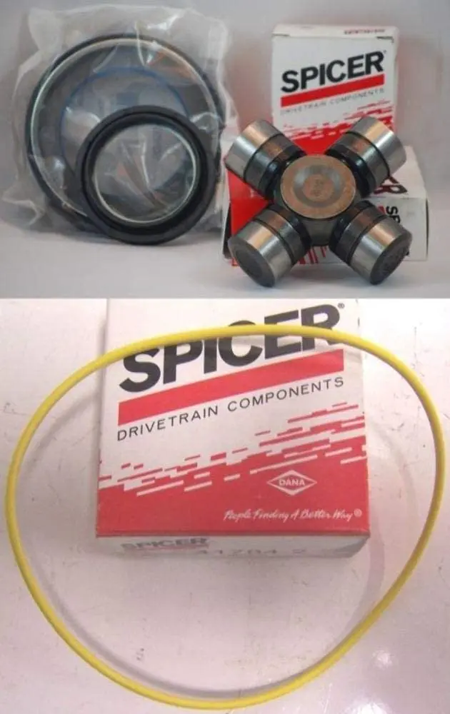 Ford 1998-2004 F250 F350 Superduty Dana 50/60 Front Axle Seals/U Joint Kit 1