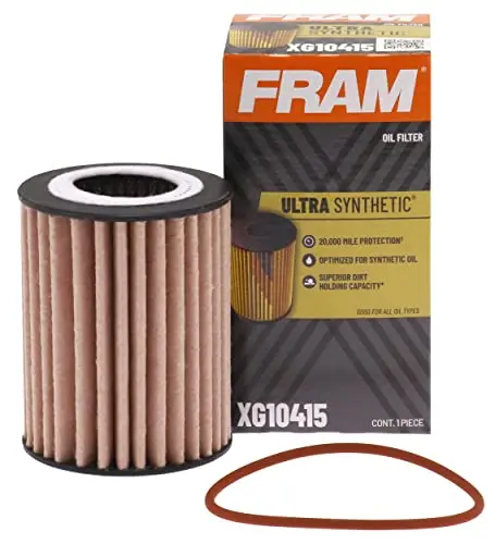 Fram Automotive Ultra Synthetic Replacement Oil Filter, Designed For Synthetic Oil Changes That Last Up To 20K Miles, Xg10415 (Pack Of 1) 1