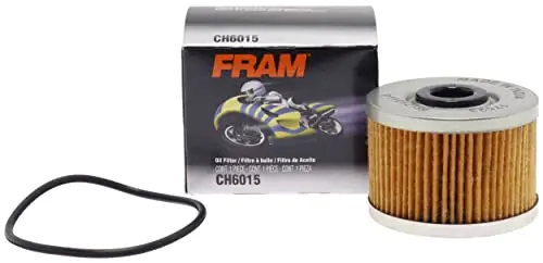 Fram Ch6015 Motorcycle/Atv Oil Filter For Select Honda, Kawasaki And Polaris Models 1