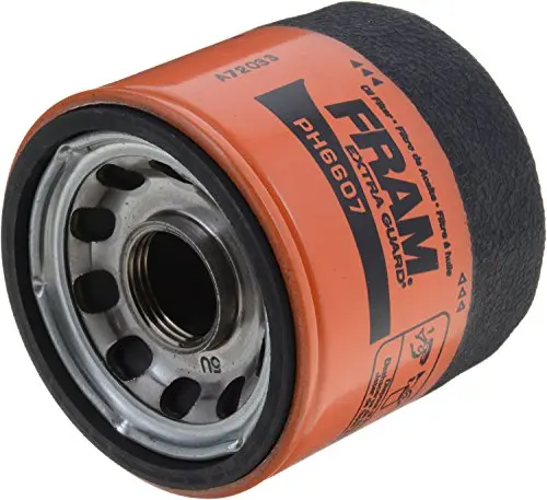 Fram Extra Guard Ph6607, 10K Mile Change Interval Spin-On Oil Filter, Black 3
