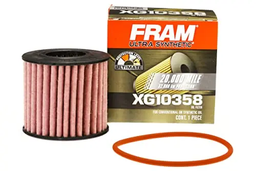 Fram Filtro De Aceite De Repuesto Ultra Sintético Para Automóviles, Diseñado Para Cambios De Aceite Sintético Que Duran Hasta 20 K Millas, Xg10358 (Paquete De 1) 1