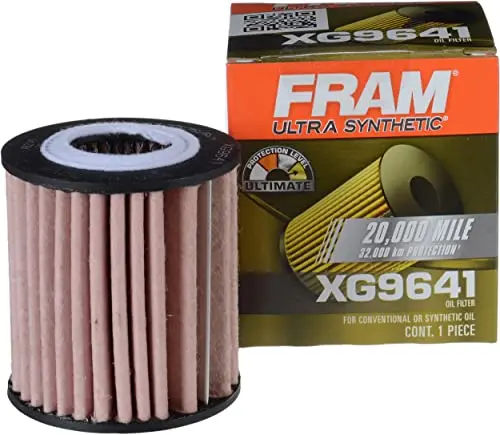Fram Filtro De Aceite De Repuesto Ultra Sintético Para Automóviles, Diseñado Para Cambios De Aceite Sintético Que Duran Hasta 20 K Millas, Xg9641 (Paquete De 1) 1