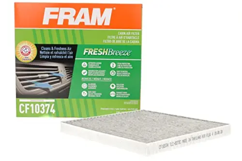 Fram Fresh Breeze Cabin Air Filter With Arm & Hammer Baking Soda, Cf10374 For Dodge/Toyota Vehicles 1