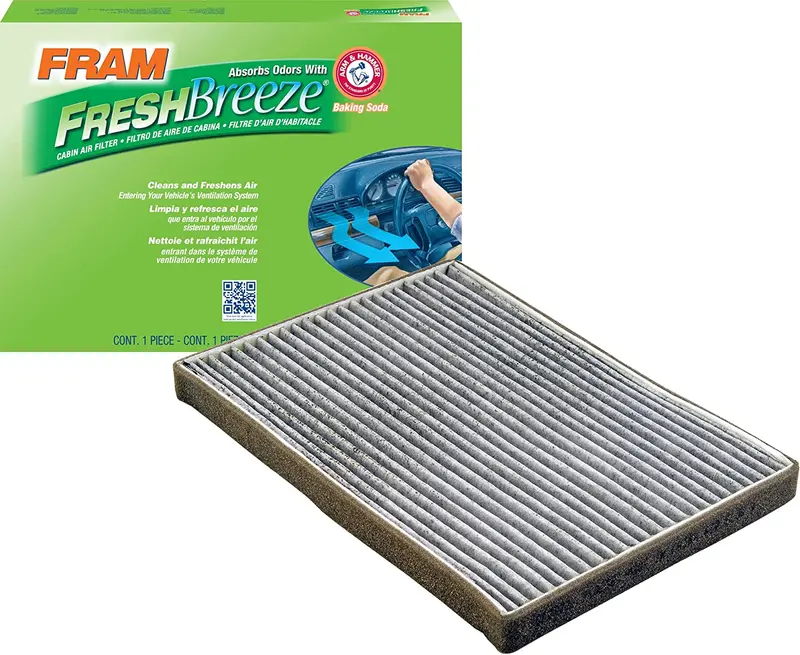 Fram Fresh Breeze Cabin Air Filter With Arm & Hammer Baking Soda, Cf12160 For Hyundai/Kia Vehicles 12