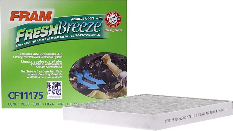 Fram Fresh Breeze Cabin Air Filter With Arm & Hammer Baking Soda, Cf12160 For Hyundai/Kia Vehicles 45